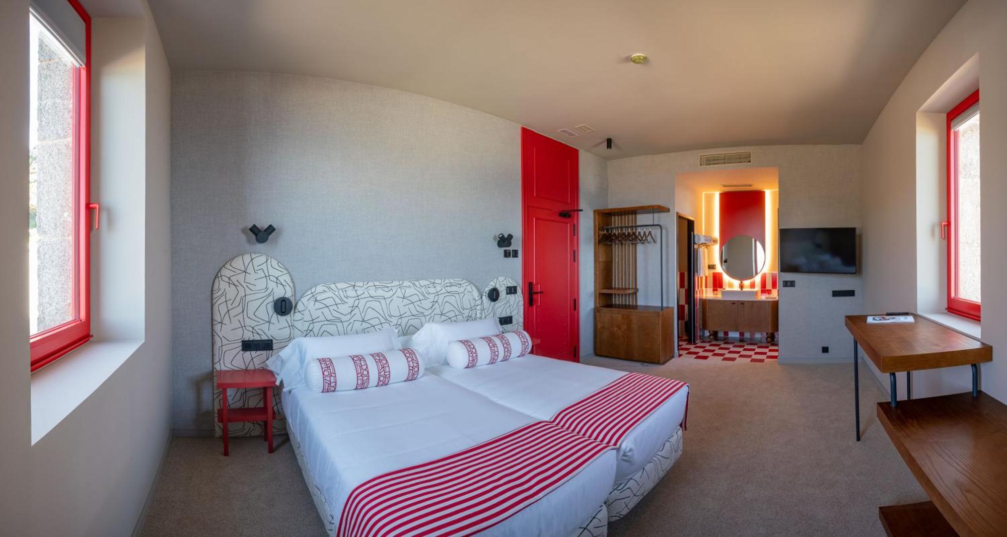 Hotel Boutique Faro Silleiro Baiona Buitenkant foto